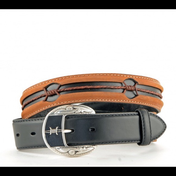 justin barbed wire belt